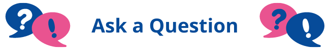Ask a Question banner (White)