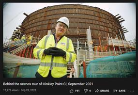 HPC YouTube video still of Nigel giving a tour of the site