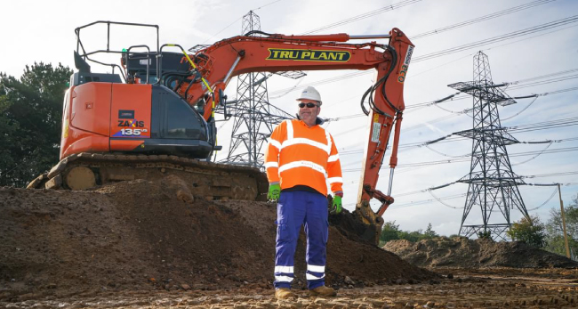 Tru7 Group, one of the local businesses contracted on the Sizewell B Relocated Facilities site.