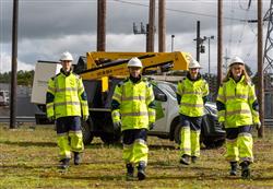 ENWL colleagues prepared for storm Agnes
