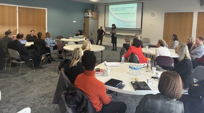 People taking part in the November Board engagement session