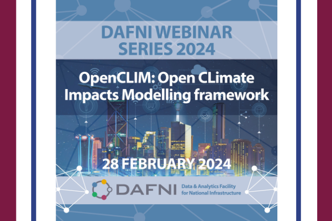 DAFNI Webinar Series 2024